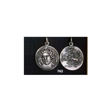 762 Syracuse, Sicily Arethousa coin pendant pendant