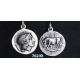 762/H silver didrachm coin of Thourion Athena and bull