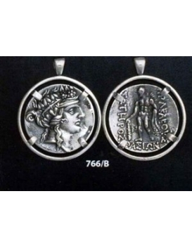 766/B Thassos tetradrachm Dionysus & Hercules