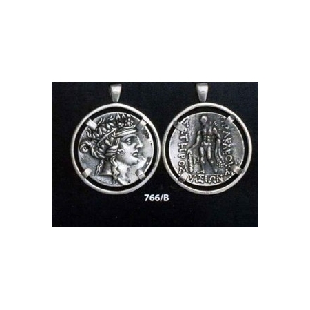 766/B Thassos tetradrachm Dionysus & Hercules