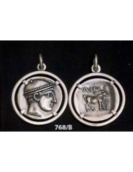768/B Ainos, Hermes messenger god & goat