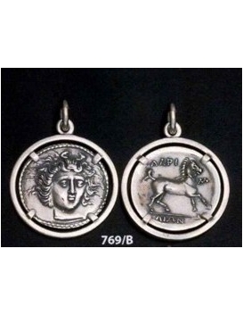 769/B Larissa Coin Nymph & horse