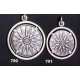 791 Sun/Star of Macedonia mounted on bezel (small)