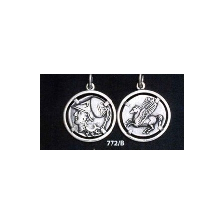 772/B Corinth stater coin Athena and pegasus