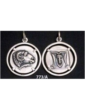 773/A Delphi coin Ram with dolphins