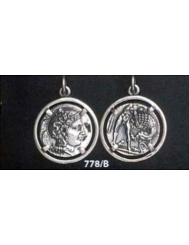 778/B Athena & Herakles/Hercules silver Diobol