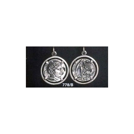 778/B Athena & Herakles/Hercules silver Diobol