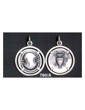 780/A Thebes shield / amphora pendant