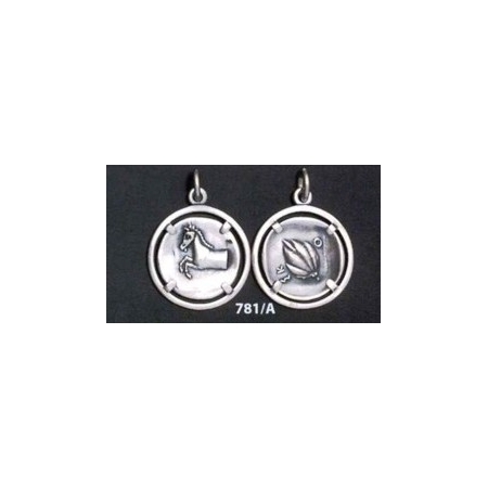 781/A Thessaly, horse & grain coin