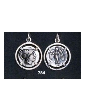 784 Alexander the Great stater, Helmetted Goddess Athena & Nike
