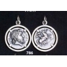 786 Phillip II Macedon coin depicting Zeus
