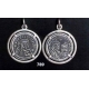 789 Byzantine Theofilos Coin pendant