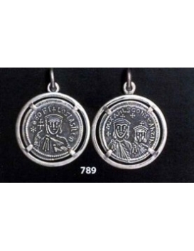 789 Byzantine Theofilos Coin pendant