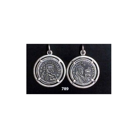 789 Byzantine Theofilos Coin pendant