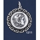 1211 Alexander The Great (Hercules) Coin Pendant with Greek Key Pattern / Meander (L)