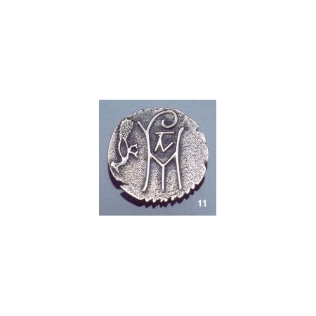 11 Byzantine monogram brooch