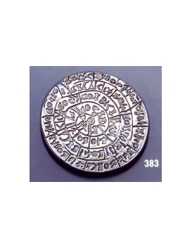383 Phaistos disc brooch