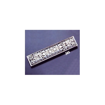385 Ornate sterling brooch