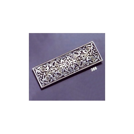 388 Ornate sterling brooch