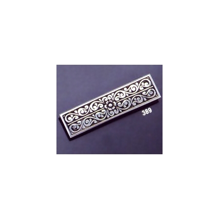 389 Ornate sterling brooch