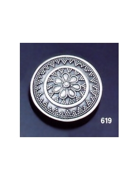 619 Byzantine Floral Granular Round Sacet