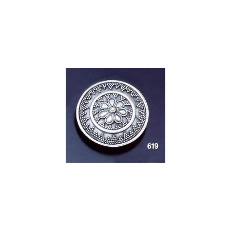 619 Byzantine Floral Granular Round Sacet