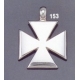 153 Byzantine Knights templar 'Iron' Cross pattée