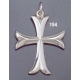 154 Sterling Byzantine/Knights Templar Cross pattée pendant