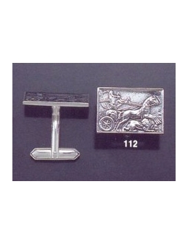 112 Greek Charioteer freize cufflinks