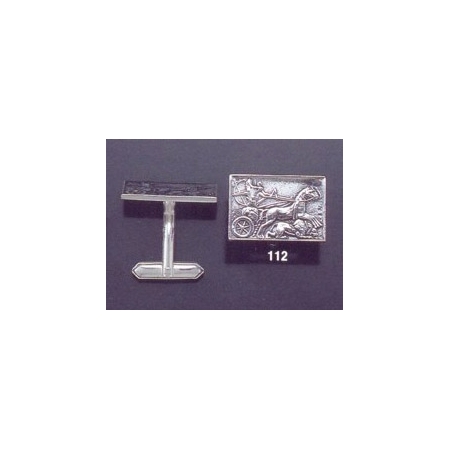 112 Greek Charioteer freize cufflinks