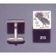 213 Owl intaglio cufflinks