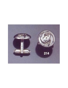 214 Minoan dolphin cufflinks