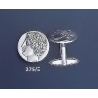 275/X Greek God Apollo coin cufflinks
