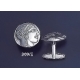 309/X Goddess Athena silver cufflinks