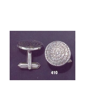 410 Disc of Phaistos cufflinks