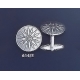 614/X Vergina Macedonian sun/starburst cufflinks