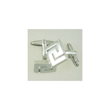 701 Greek Key Meander cufflinks