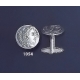 1054 Alexander the Great (Hercules) Silver Coin Cufflinks (M)