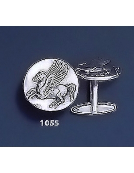 1055 Pegasi/Pegasus Silver Coin Cufflinks