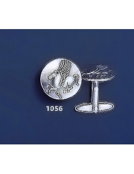 1056 PegasiPegasus Silver Coin Cufflinks (M)