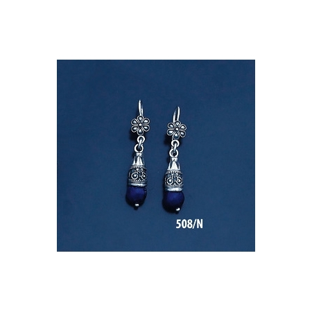 508/N Lapis Lazuli Ancient Greek Earrings