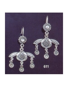 611 Minoan Malia Bees Chandelier Earrings