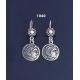 1040 Alexander the Great ( Hercules) Silver Earrings