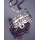 1 Hellenistic coiled snake silver armlet
