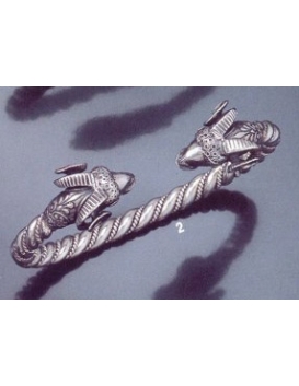 2 Ram torc bracelet