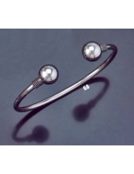 68 Silver Ball Bracelet