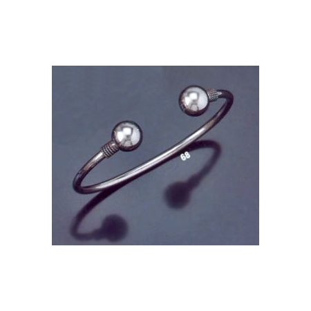 68 Silver Ball Bracelet