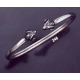 246 Sterlilg Silver Ram Torc Bracelet (S)