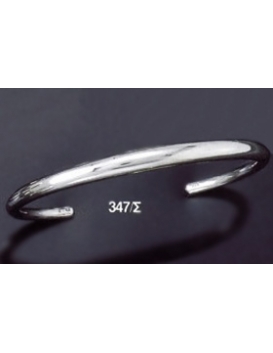 347/S Solid Sterling Silver Band Bracelet