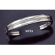 347/SD Double Solid Silver Band Bracelet (Heavy)